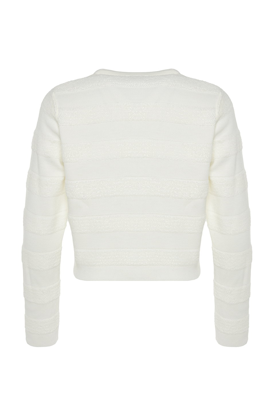 Crew Neck Jacket Look Knitwear Cardigan TWOAW24HI00337