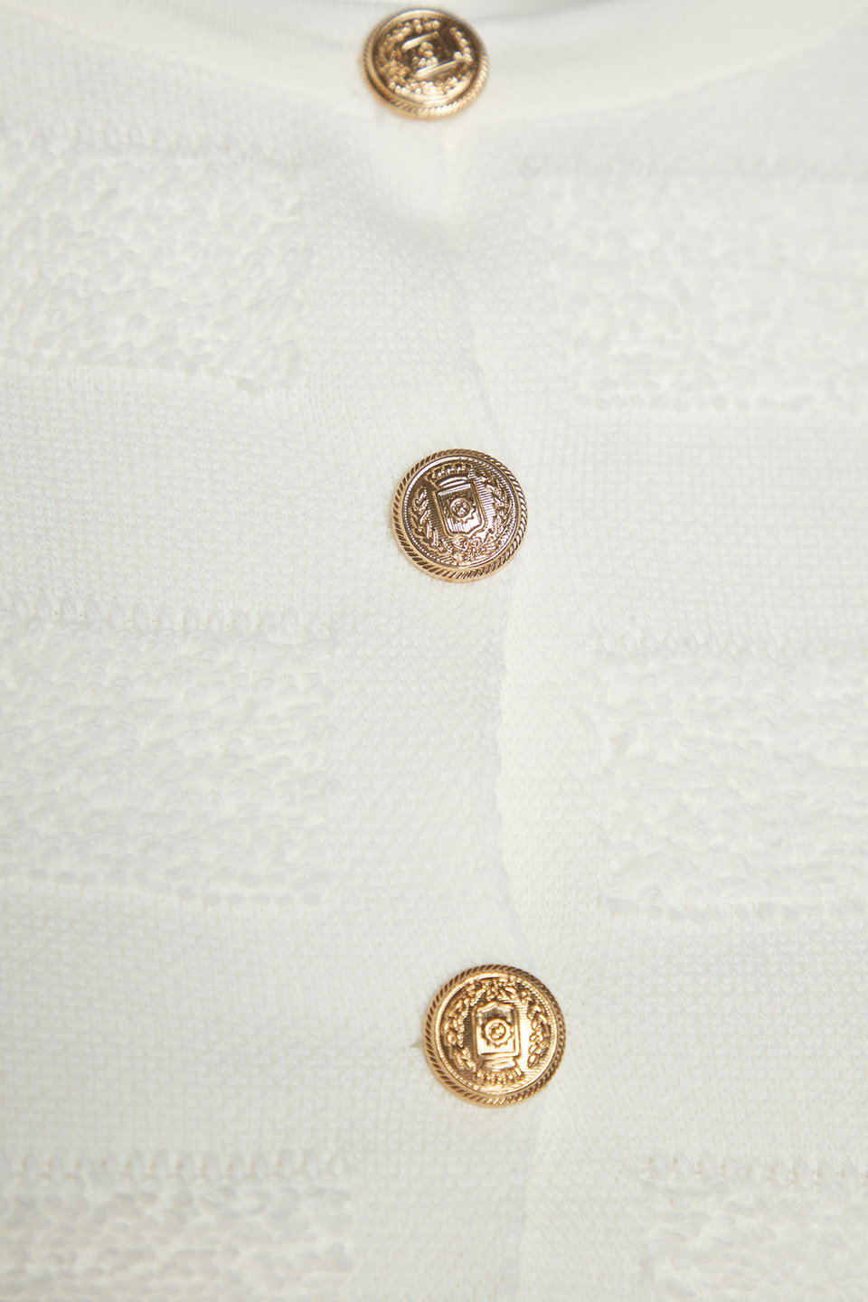 Crew Neck Jacket Look Knitwear Cardigan TWOAW24HI00337