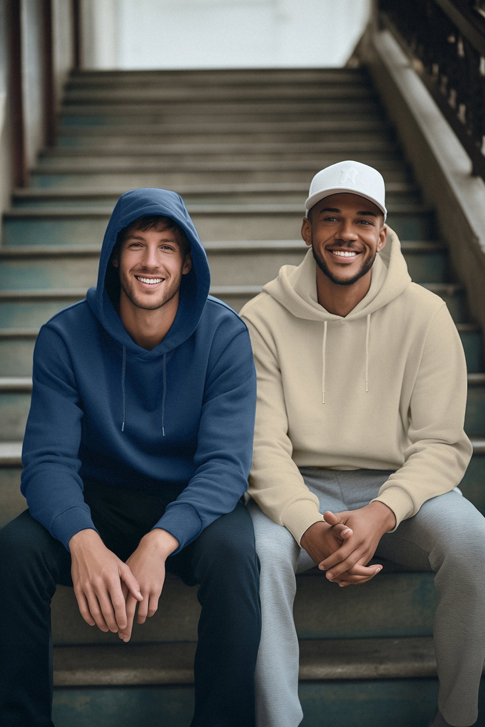 2-pack hooded regular fit fleece-lined sweatshirt tmnaw24sw00000