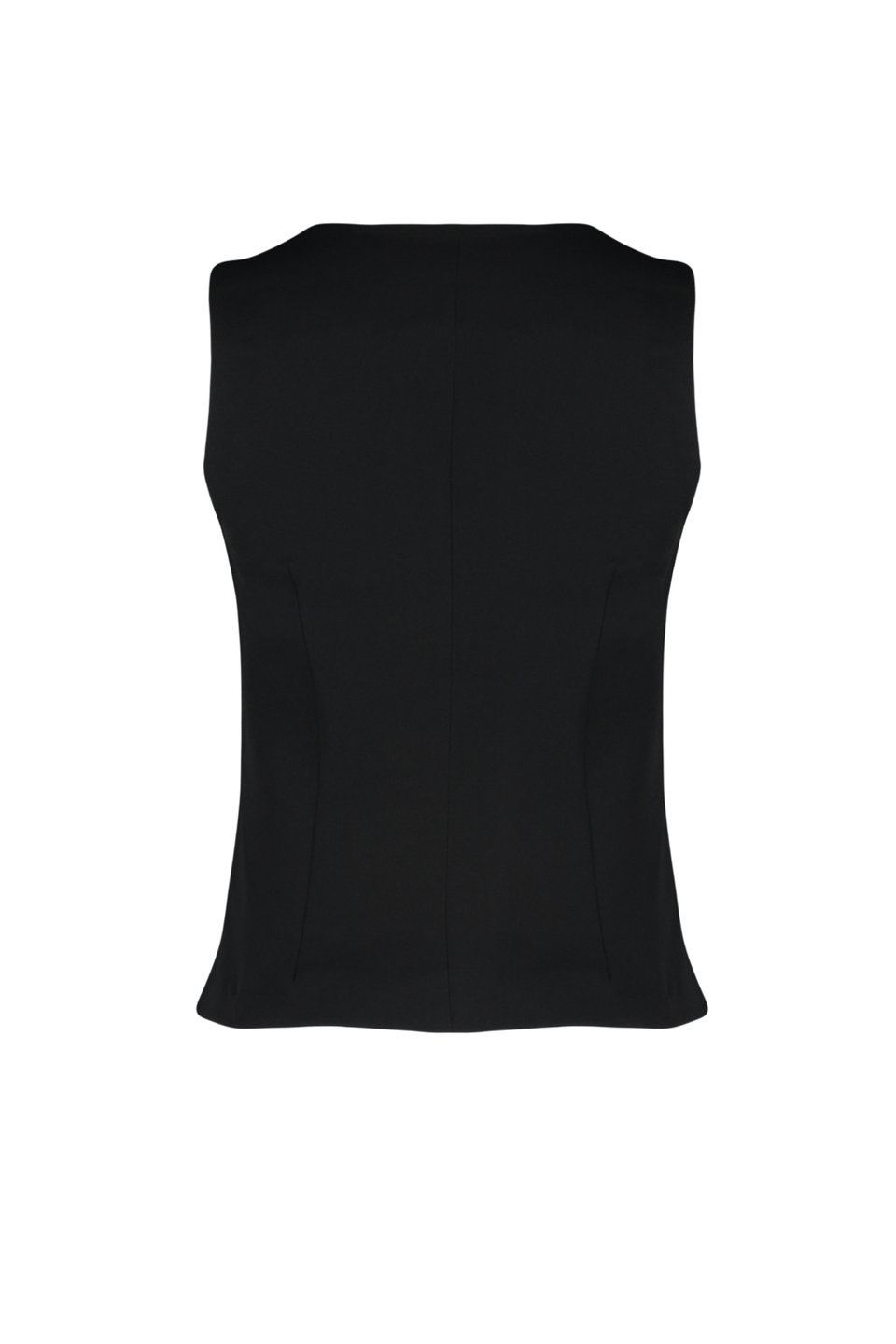 Regular Asymmetrical Buttoned Woven Vest TWOSS24YE00007
