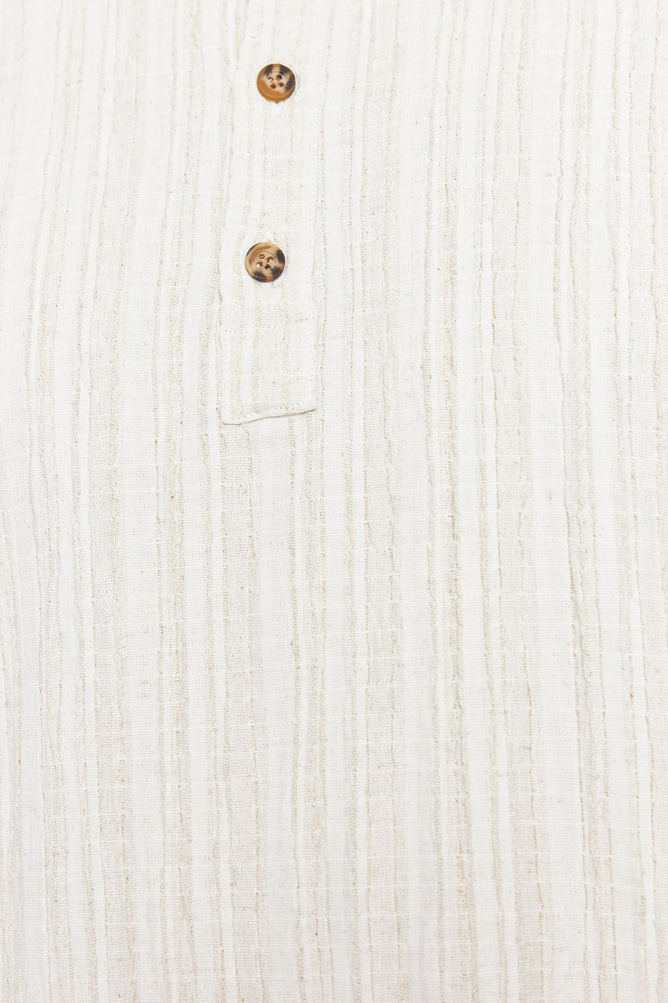 Linen Content Oversize Fit Shirt TMNSS23GO00139