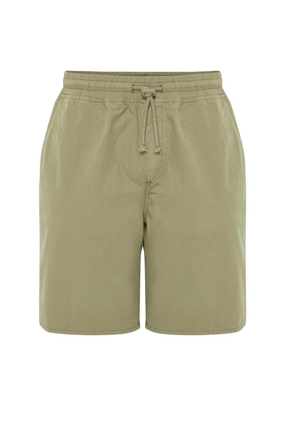 Regular Fit Paper Touch Soft Touched Waist Shorts Bermuda TMNSS24SR00006