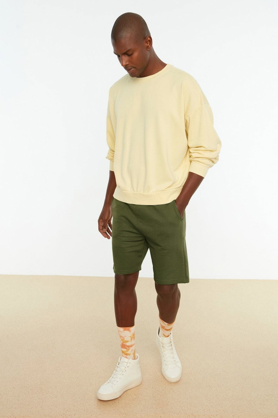 Regular/Normal Cut Basic Shorts&Bermuda TMNSS20SR0068