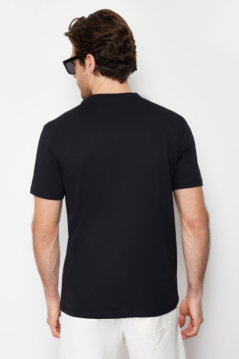 Regular Cut Color Blocked 100% Cotton T-Shirt TMNSS24TS00076