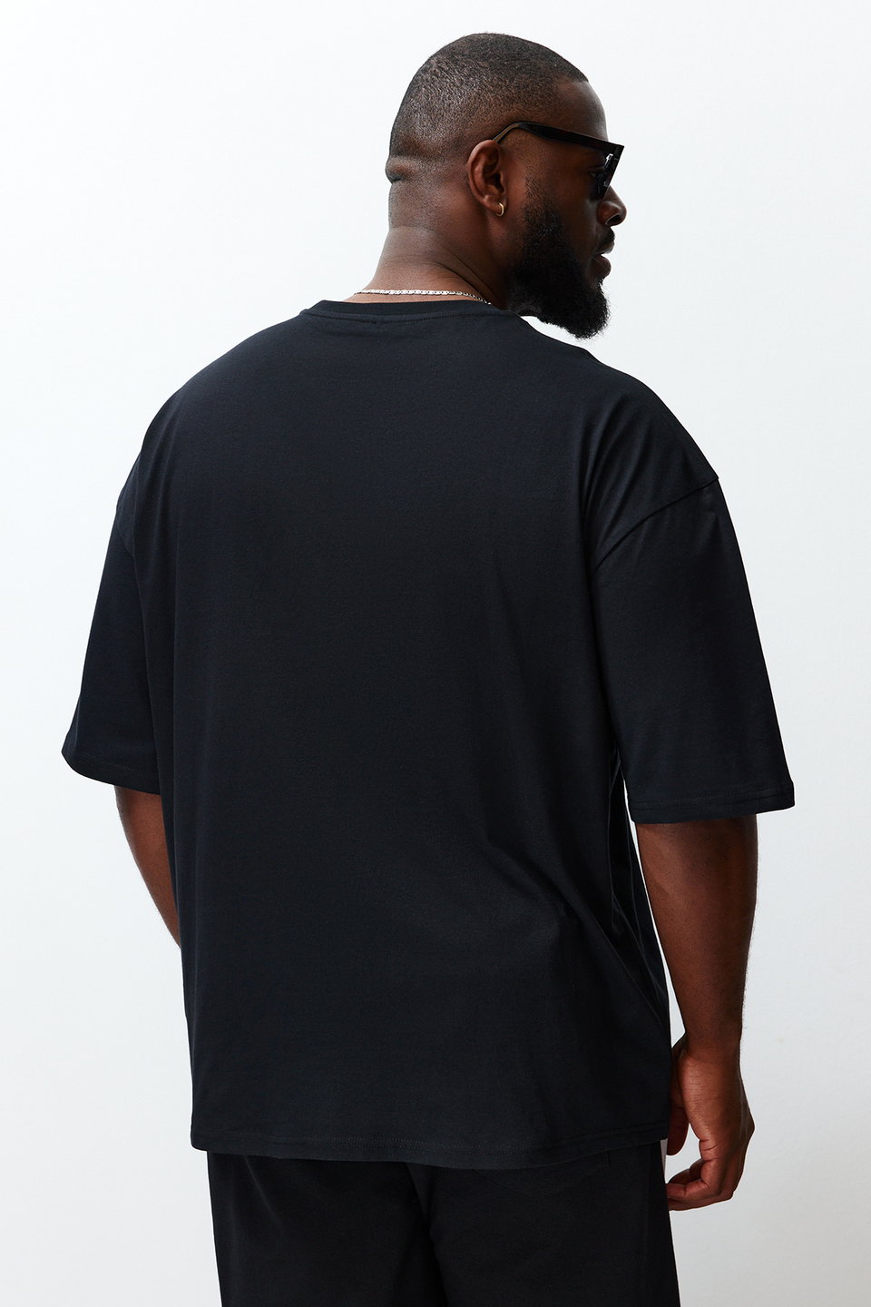 Plus Size Oversize/Wide Cut Comfortable Basic 100% Cotton T-Shirt TMNSS23TS00139