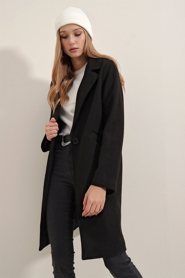 BLACK - 9085 Cachet Coat - Beige