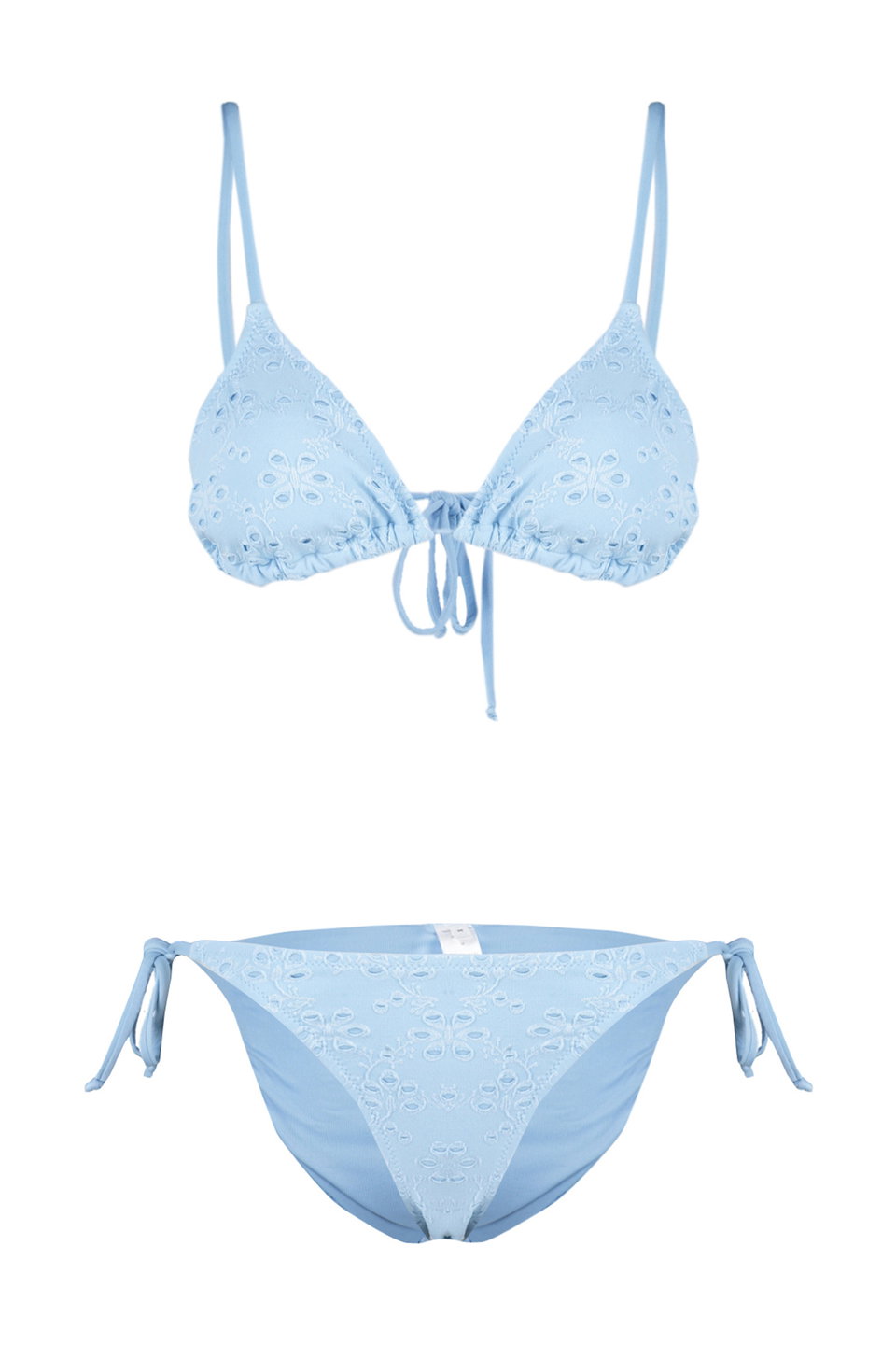 Triangle Tie Premium Fabric Regular Bikini Set TBESS24BT00082