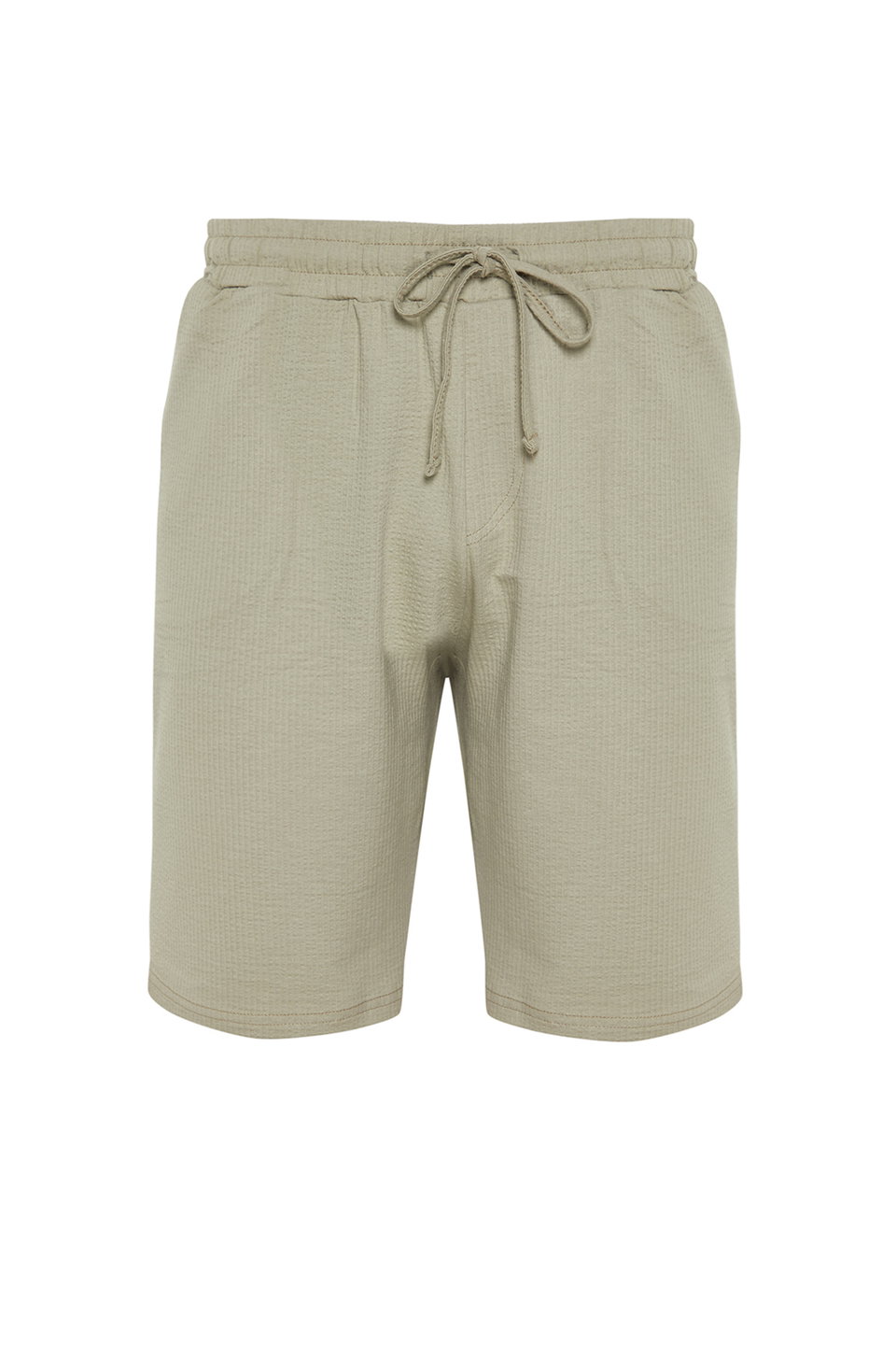 Oversize Fit Knitted Comfortable Fabric Shorts TMNSS24SR00051