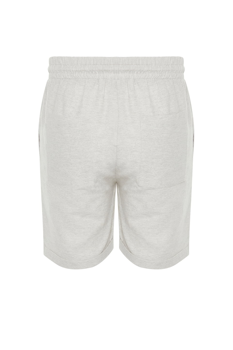 Regular Fit Elastic Waist Linen Look Short Shorts & Bermuda TMNSS22SR0020