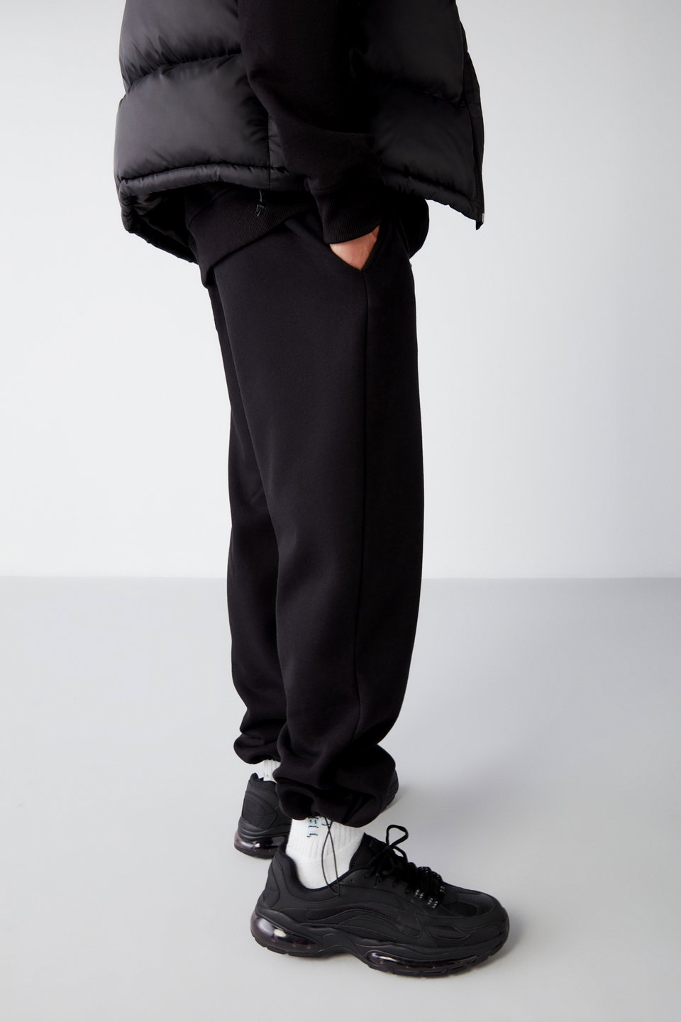 Internal Men's Soft, Comfortable Elasticated Leg Comfort, Melanj Sweatpants