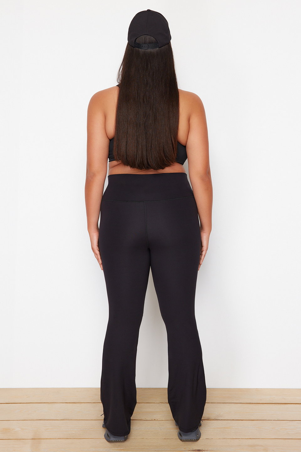 Brushed Soft Fabric Spanish Leg Yoga Knitted Sports Leggings TBBSS24AY00004