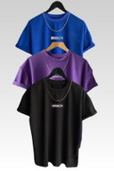 PURPLE BLUE BLACK