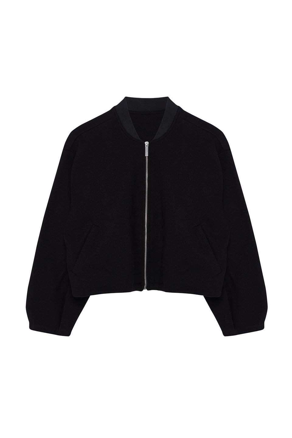 Oversize Stamp Bomber Jacket Coat TWOAW25MO00053