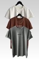 BROWN WHITE GRAY