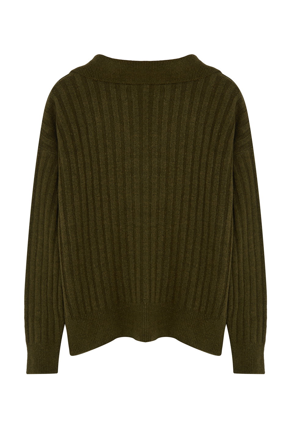 Soft Textured Polo Neck Knitwear Sweater TWOAW24KZ00678