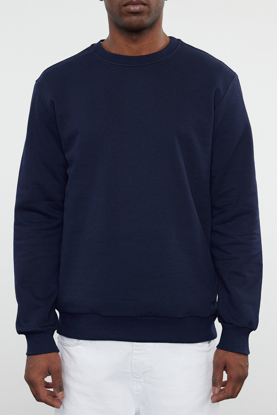 Regular/Normal Cut Fleece Inside/Warm Sweatshirt TMNAW21SW1208