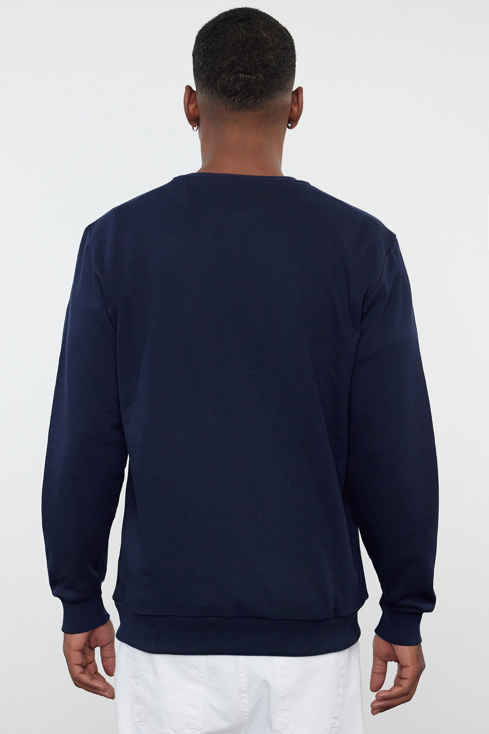 Regular/Normal Cut Fleece Inside/Warm Sweatshirt TMNAW21SW1208