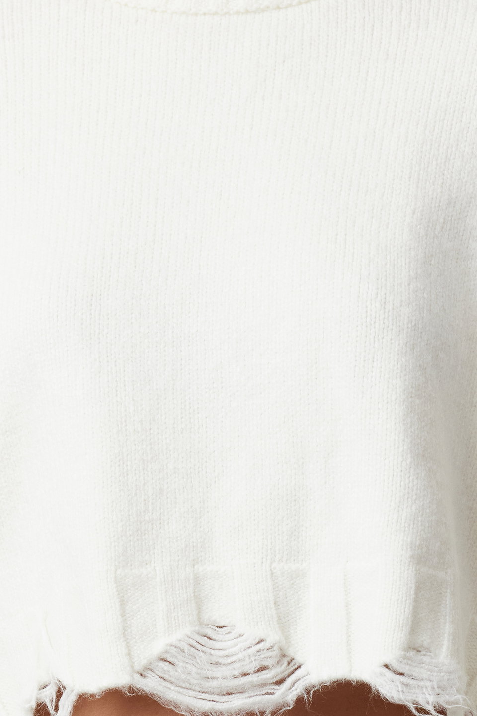 Crop Wide Pattern Soft Textured Draped Detail Knitwear Sweater TWOAW24KZ00319