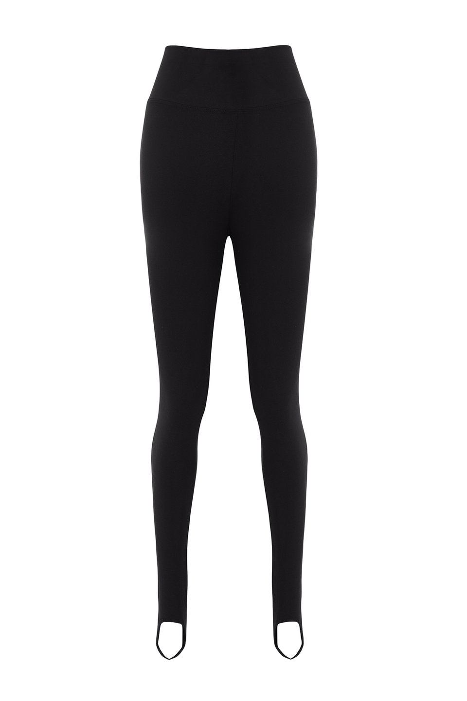 Brushed Soft Fabric Füzo Full Length Yoga Knitted Sports Leggings THMAW25TY00009