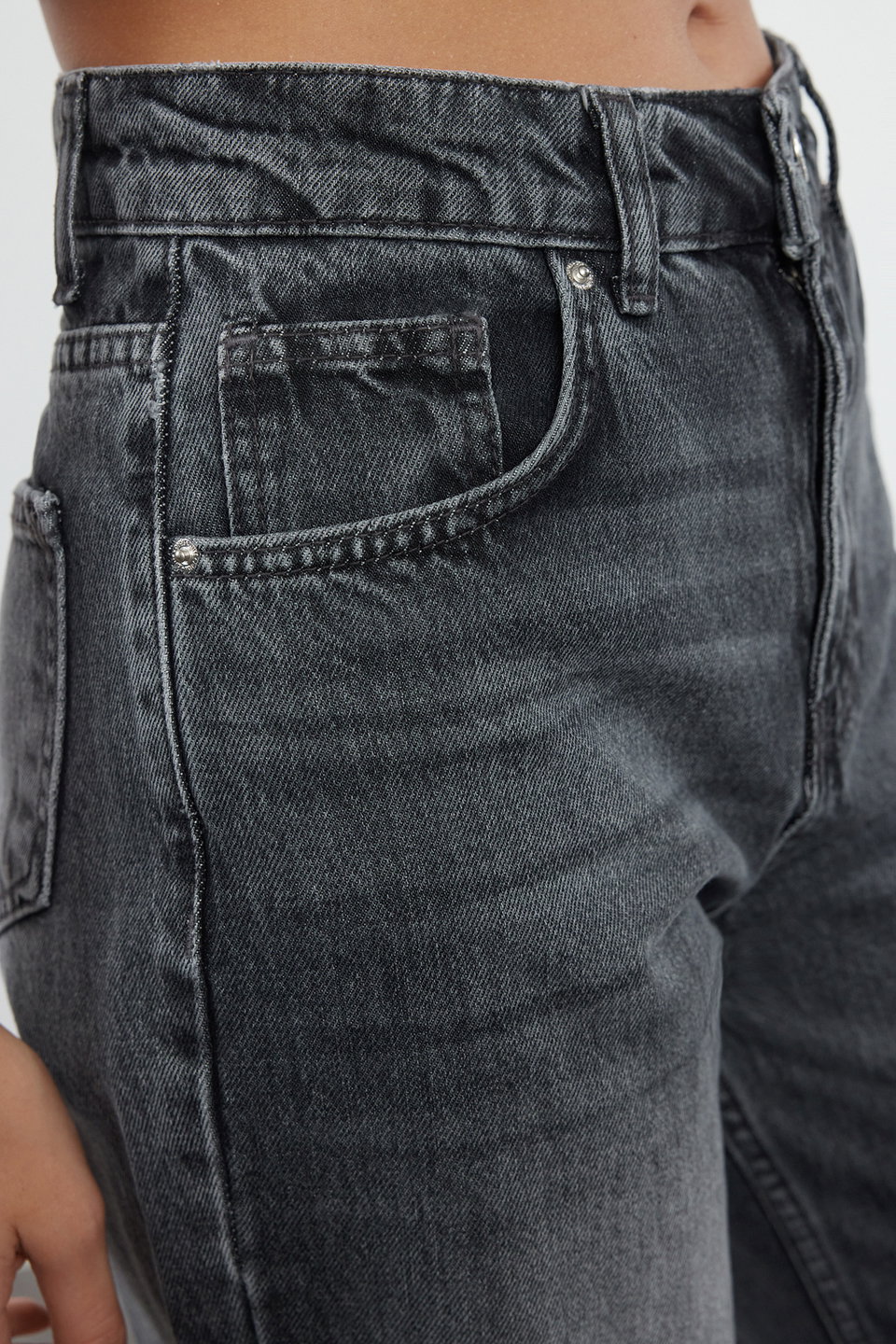 High Waist Wide Leg Wide Leg Jeans TWOAW25JE00101