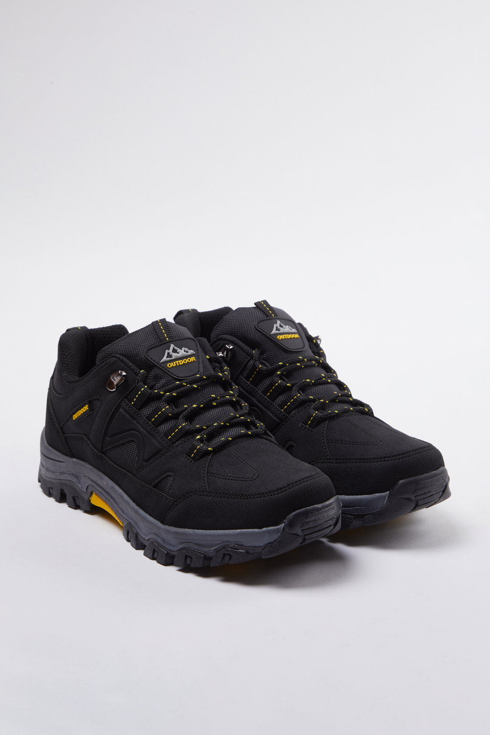 Contrast Sole Men's Trekking Sneakers TAKAW25SN00051