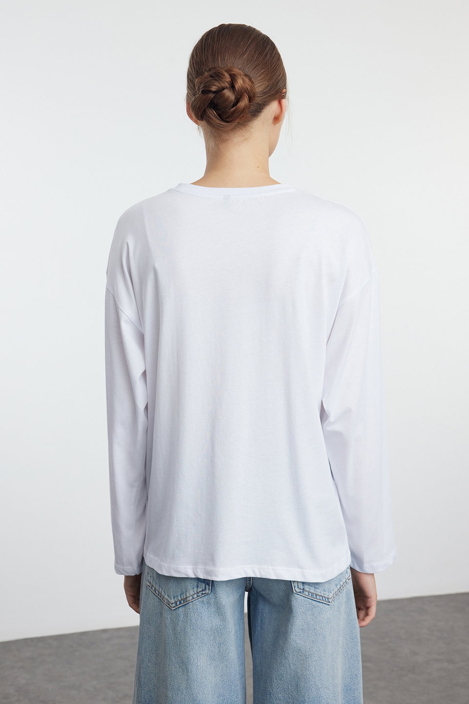 2-Pack 100% Single Jersey Oversize/Wide Cut Knitted T-Shirt TWOAW25TS00004