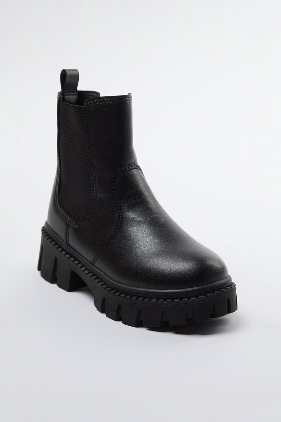Elastic Big Girl Chelsea Kids Boots TAKAW25BO00039