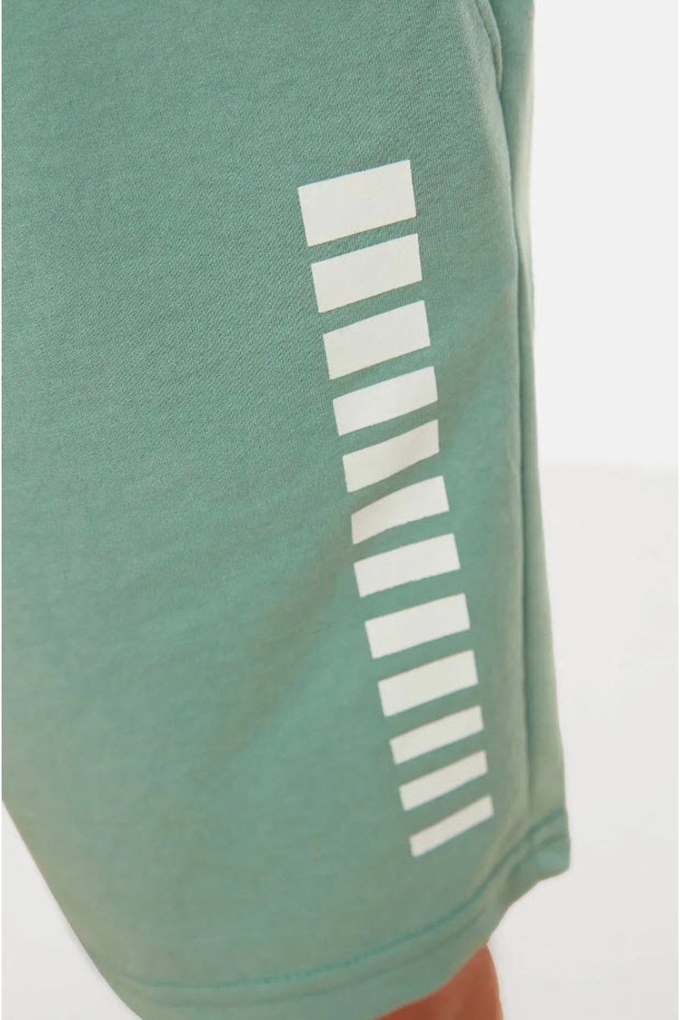 Regular Cut Medium Length Geometric Printed Shorts TMNSS21SR0137