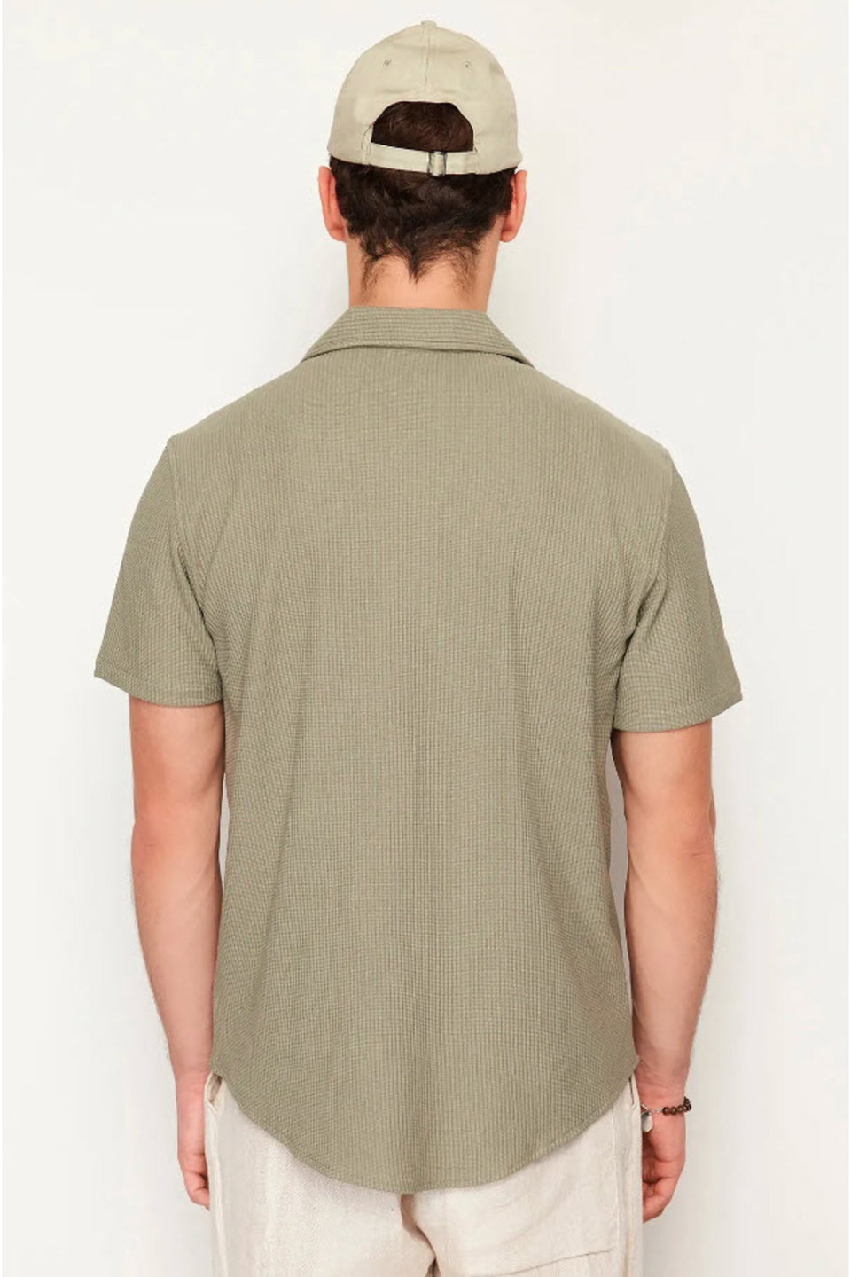 Regular Fit Open Collar Summer Shirt TMNSS23GO00105