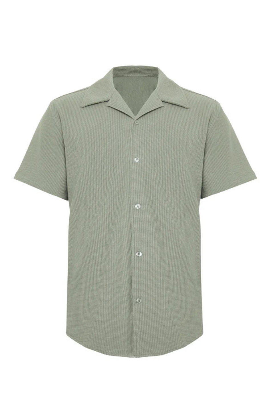 Regular Fit Open Collar Summer Shirt TMNSS23GO00105
