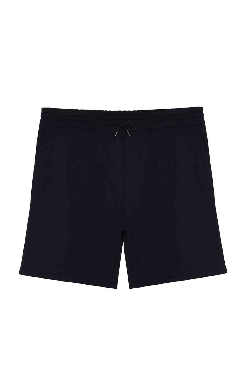Plus Size Regular Cut Comfortable 100% Cotton Basic Shorts TMNSS24AP00001