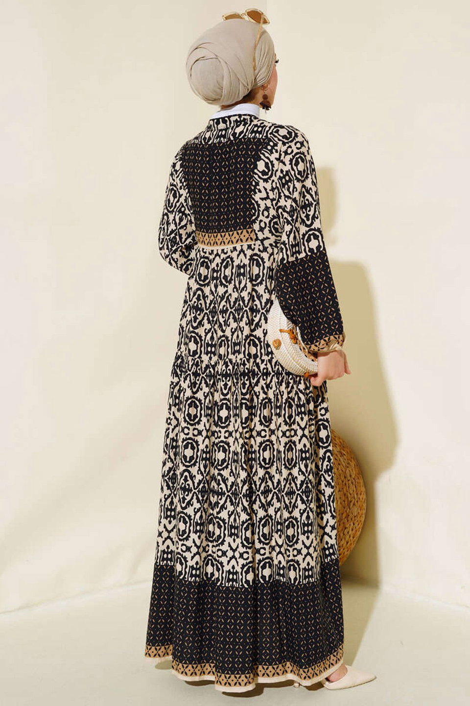 2423 Authentic Patterned Dress