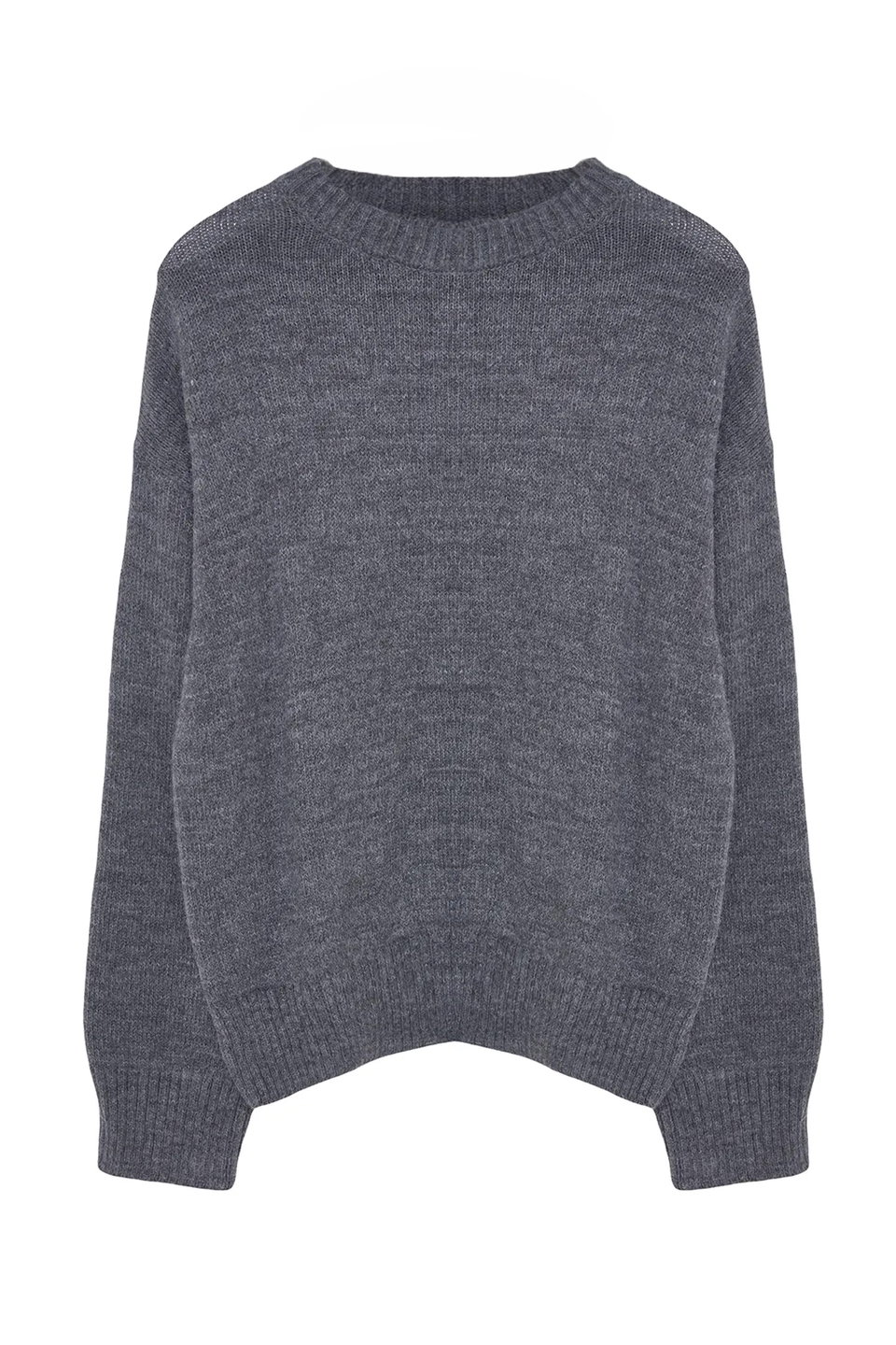 Wide Pattern Crew Neck Knitwear Sweater TWOAW25KZ00168