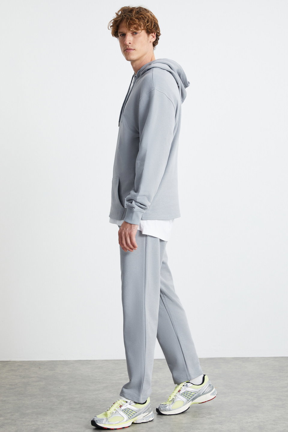 HELDER Men's 100% Organic Cotton 3 Thread Hooded Tracksuit