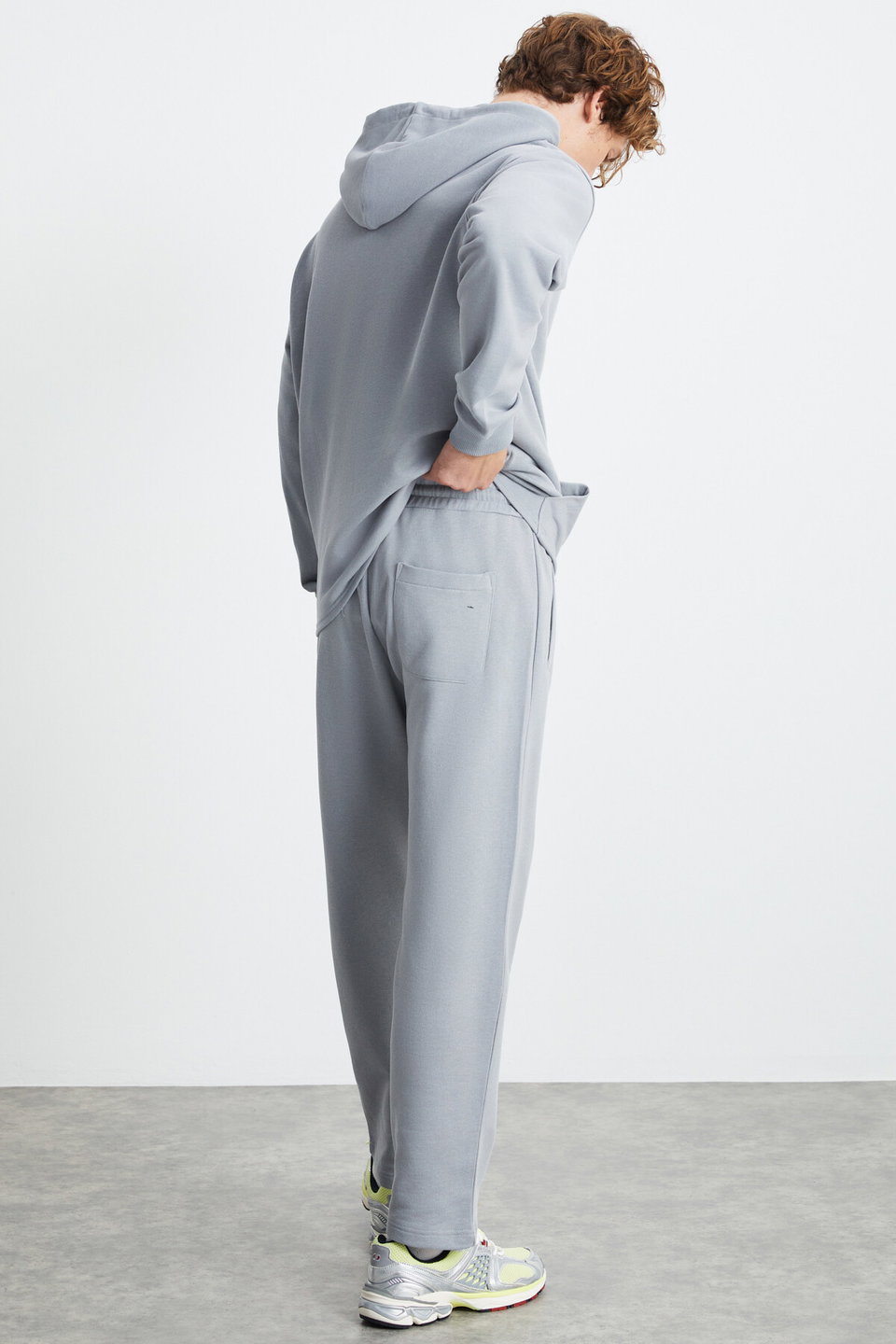 HELDER Men's 100% Organic Cotton 3 Thread Hooded Tracksuit