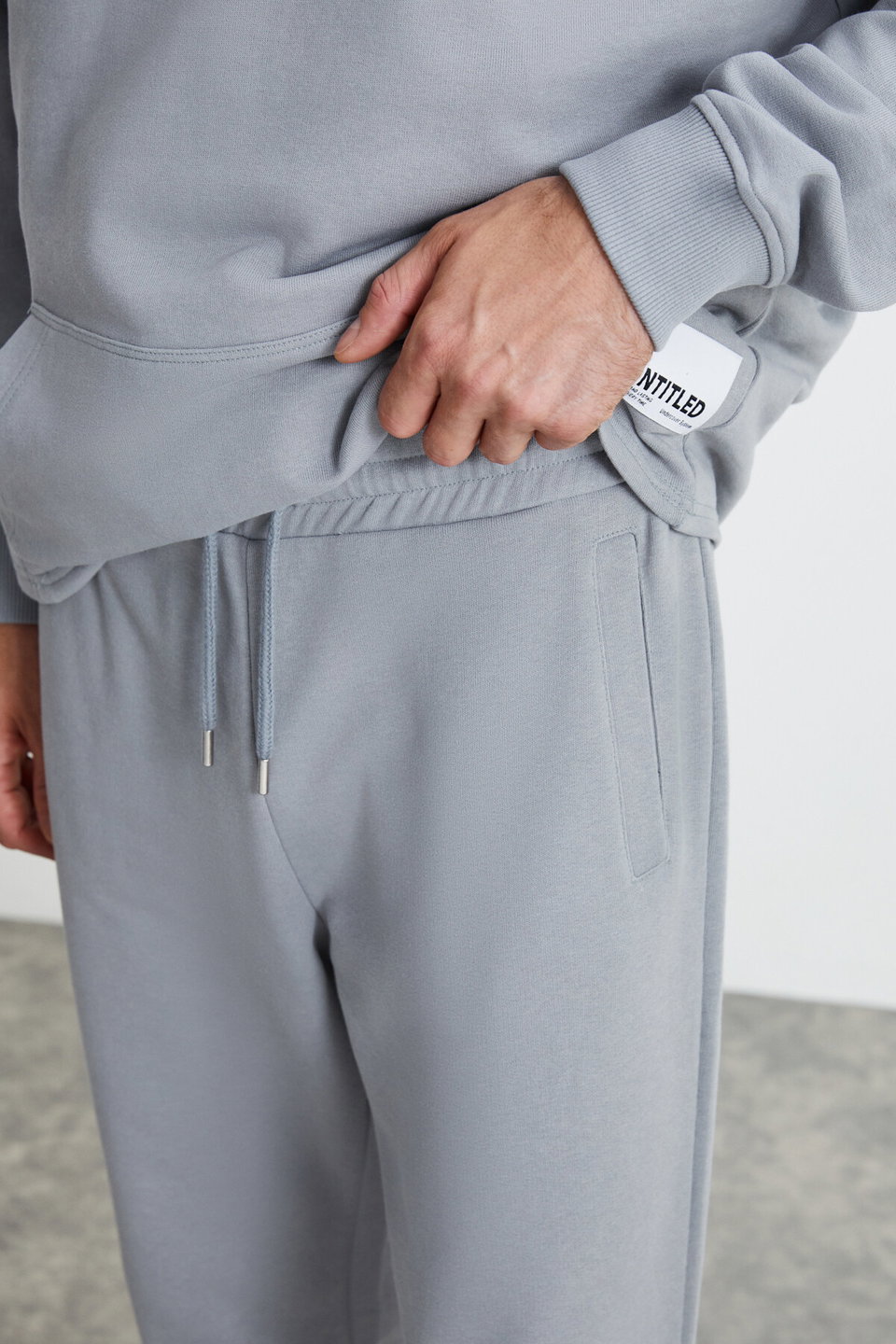 HELDER Men's 100% Organic Cotton 3 Thread Hooded Tracksuit