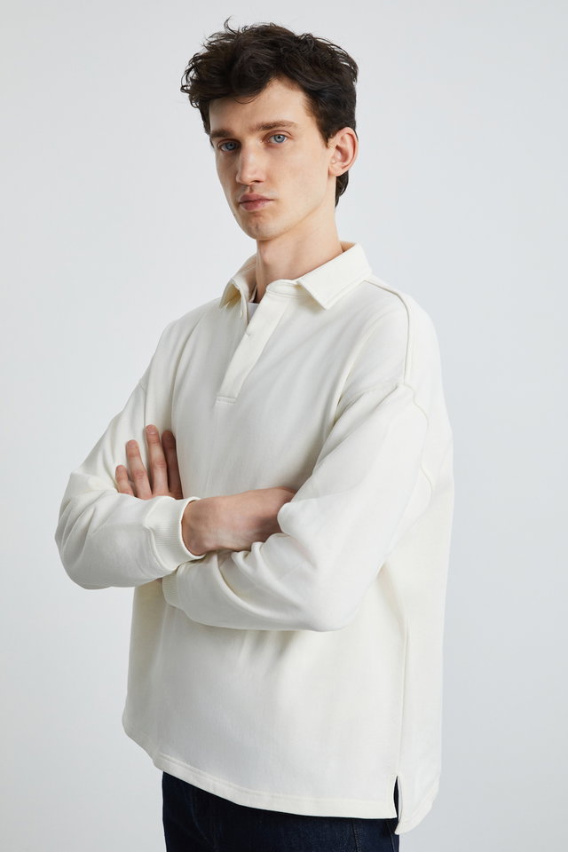 Vanilla - BERNY Men's Navy Blue Sweatshirt