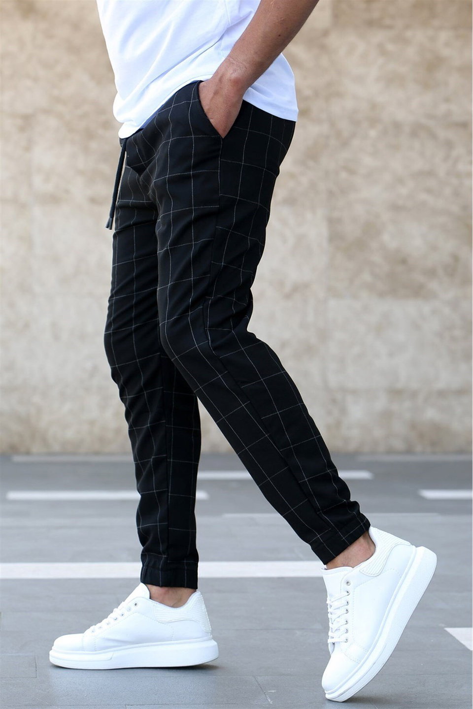 Checked Jogger Mad4081