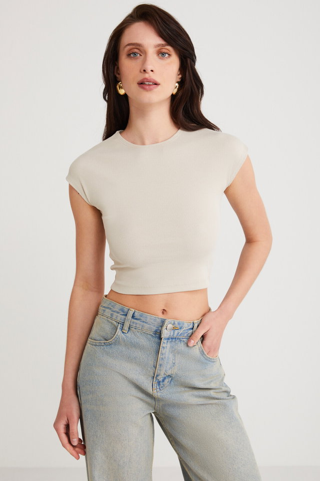 Light grey - AYRA Women's Red Bustier