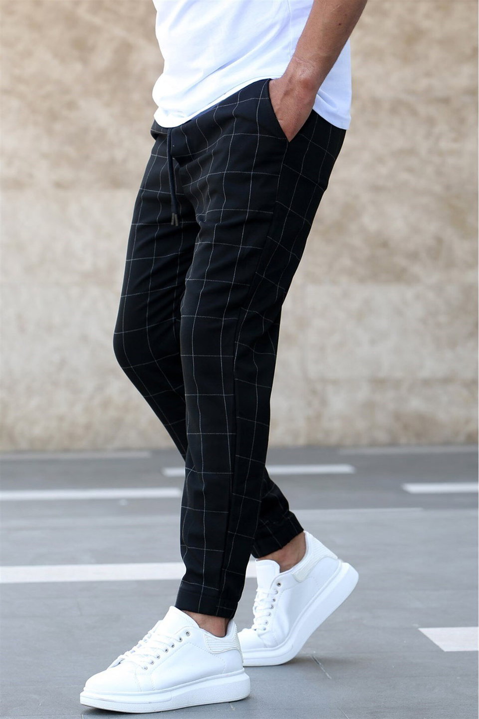 Checked Jogger Mad4081