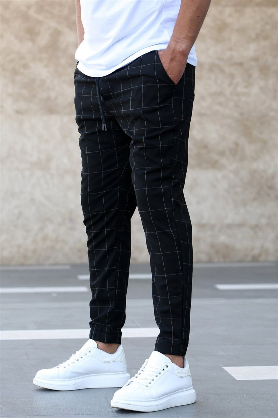 Checked Jogger Mad4081