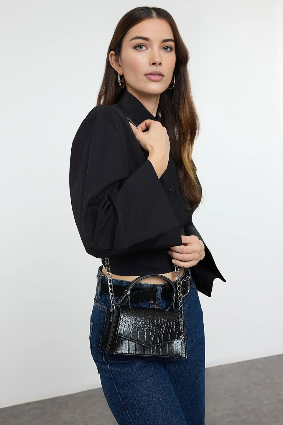 Textured Crossbody Women's Mini/Small City Bag TWOAW25OC00001