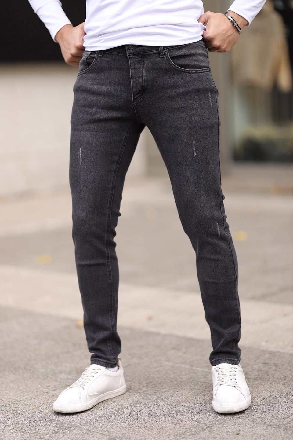 Skinny Studded Jeans TMNAW25JE00013