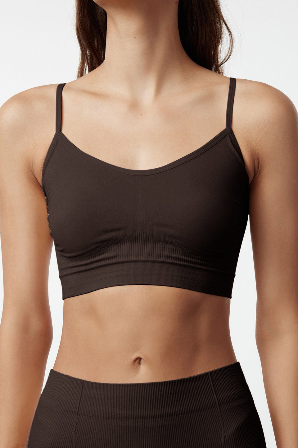 Ten Seamless/Seamless Underwire-Free Rope Strap Knitted Bustier THMAW21BS0002
