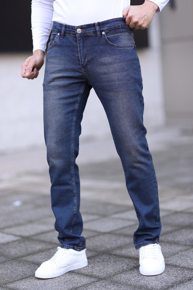 Navy blue - Anthracite Regular Stretchy Fabric Jeans Jeans Tmnss25Je00001