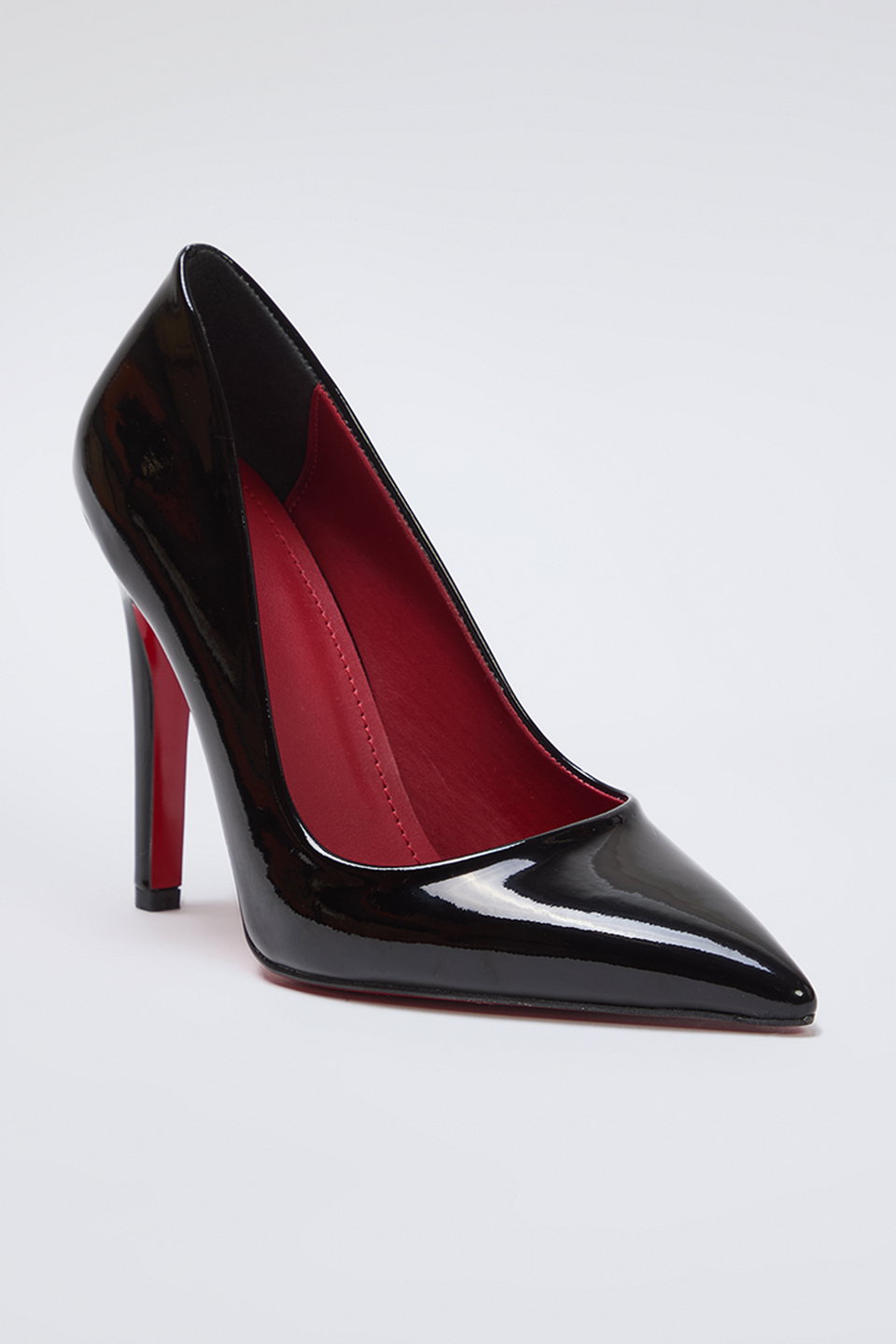 Patent Leather Pointed Toe Women's Stiletto Thin Heels Takss25To00025