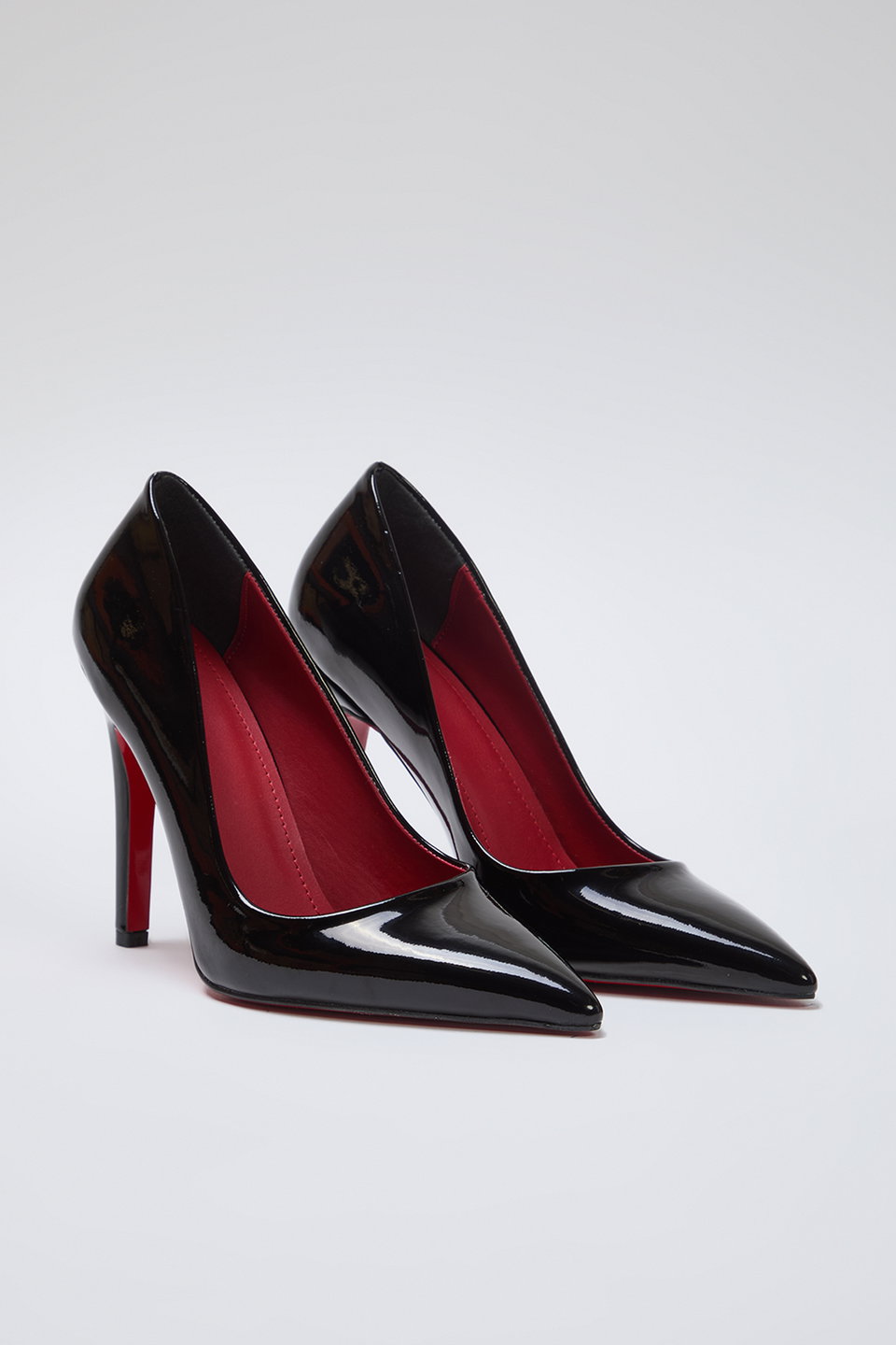 Patent Leather Pointed Toe Women's Stiletto Thin Heels Takss25To00025
