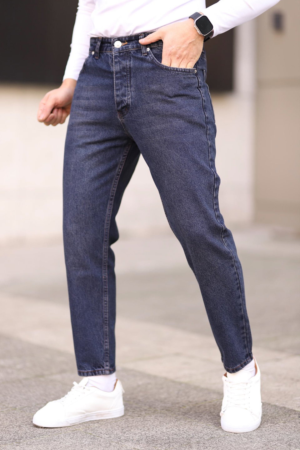 Medium 100% Cotton Boyfriend Jeans Jeans Tmnaw25Je00020