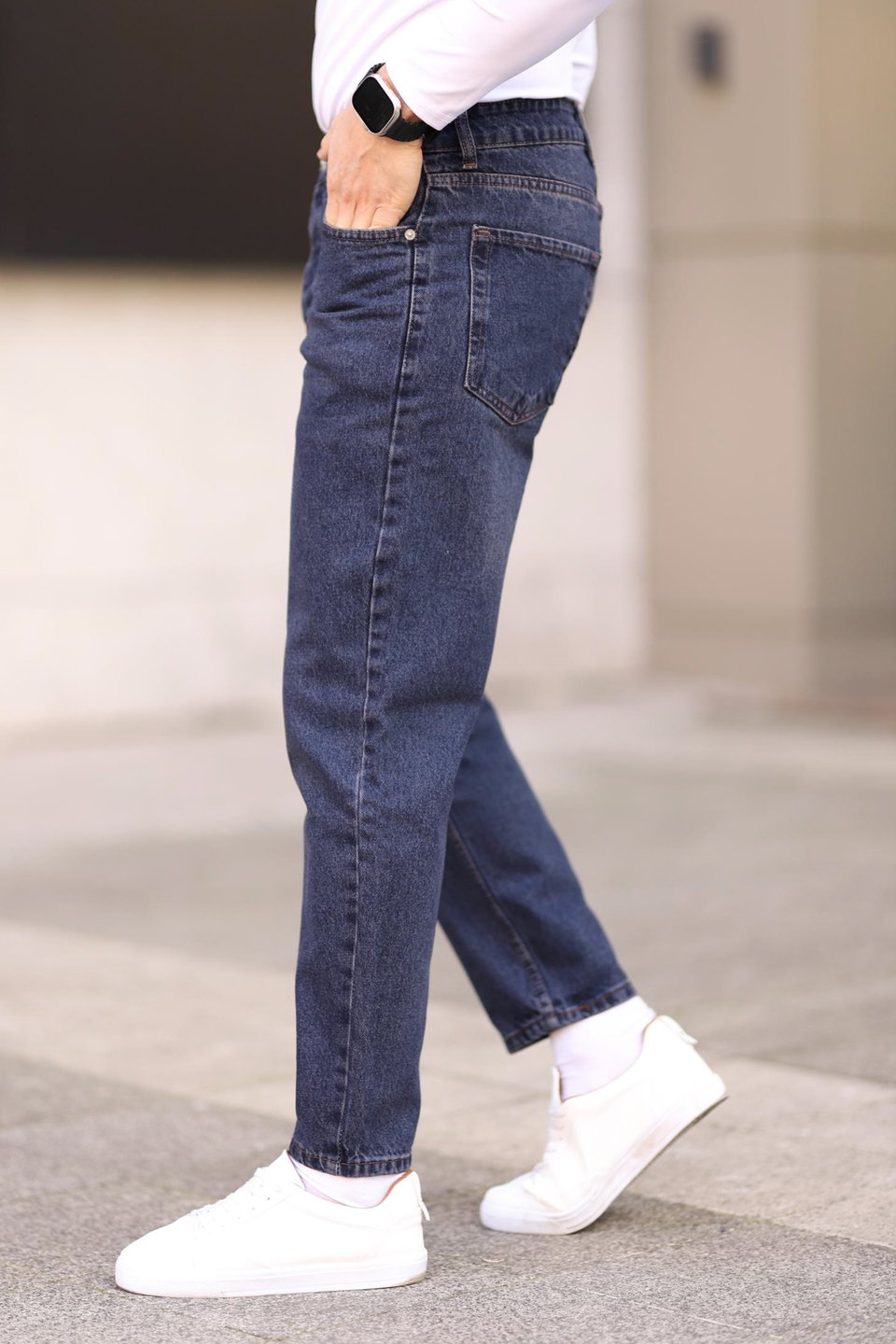 Medium 100% Cotton Boyfriend Jeans Jeans Tmnaw25Je00020