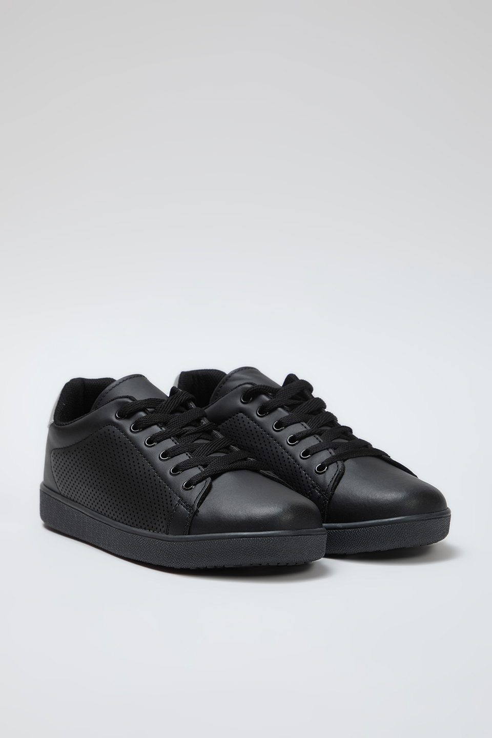 Cut Out Detailed Lace-Up Women's Sneakers TAXSS25SN00000